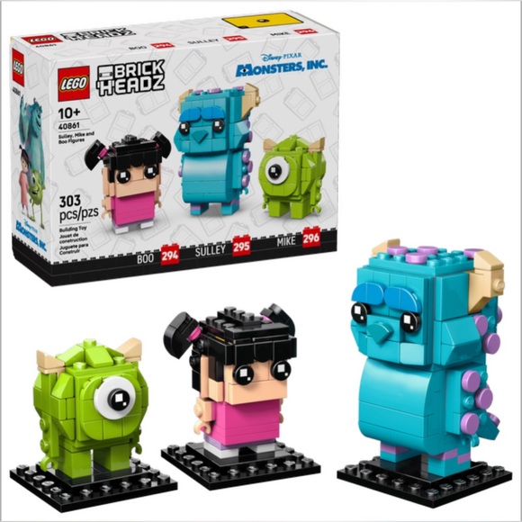 Lego Other - LEGO Sulley, Mike and Boo Figures 40861 NEW in Sealed Box